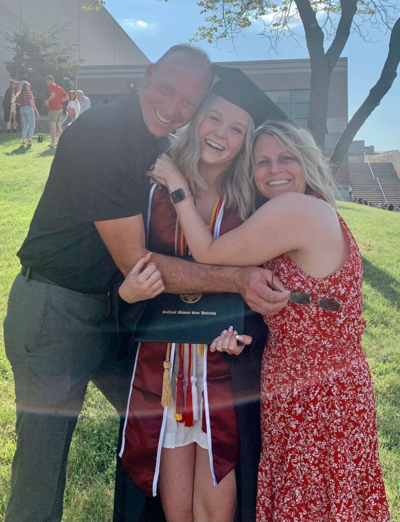 degree w mom and dad
